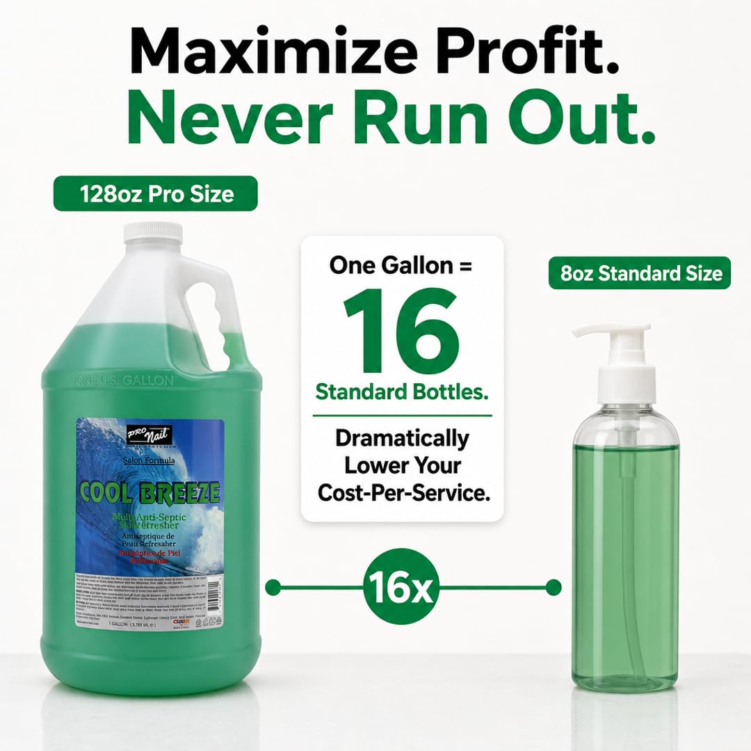 PRO NAIL Cool Breeze Astringent 128 oz