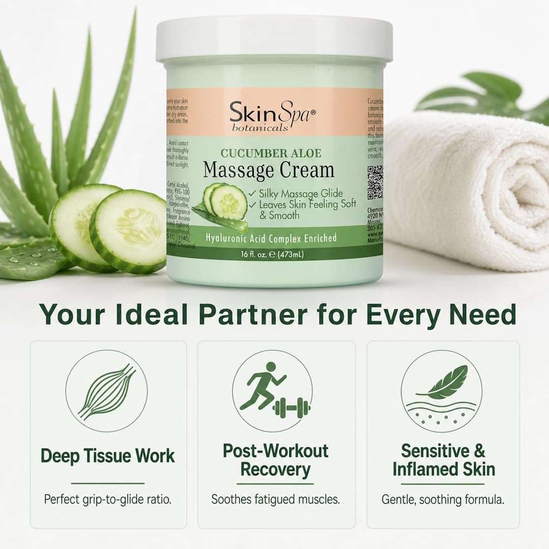SKIN SPA Professional Cucumber Massage Cream