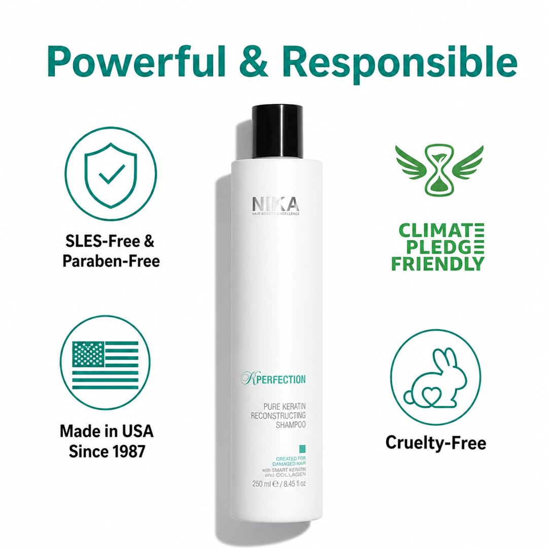 NIKA Fairy Silk Reconstructing Shampoo 8.5 fl oz