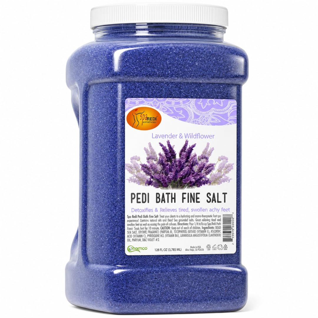 SPA REDI Detox Foot Soak - Hydrates &amp; Softens Feet with Dead Sea Salts - Beauty Market Online