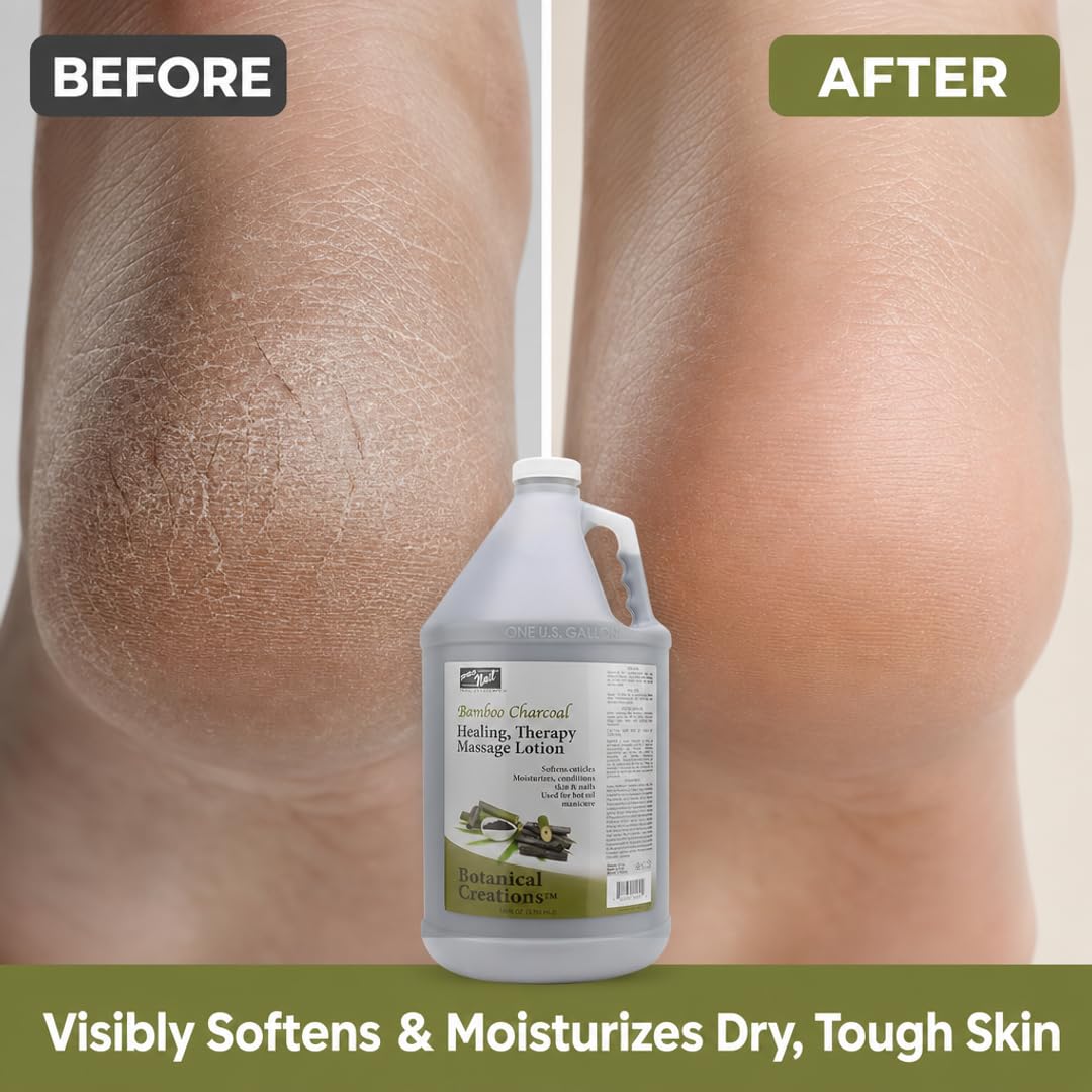 PRO NAIL Healing Therapy Massage Lotion - Nourishes &amp; Moisturizes Skin, Perfect for Pedicure, Manicure &amp; Body Care