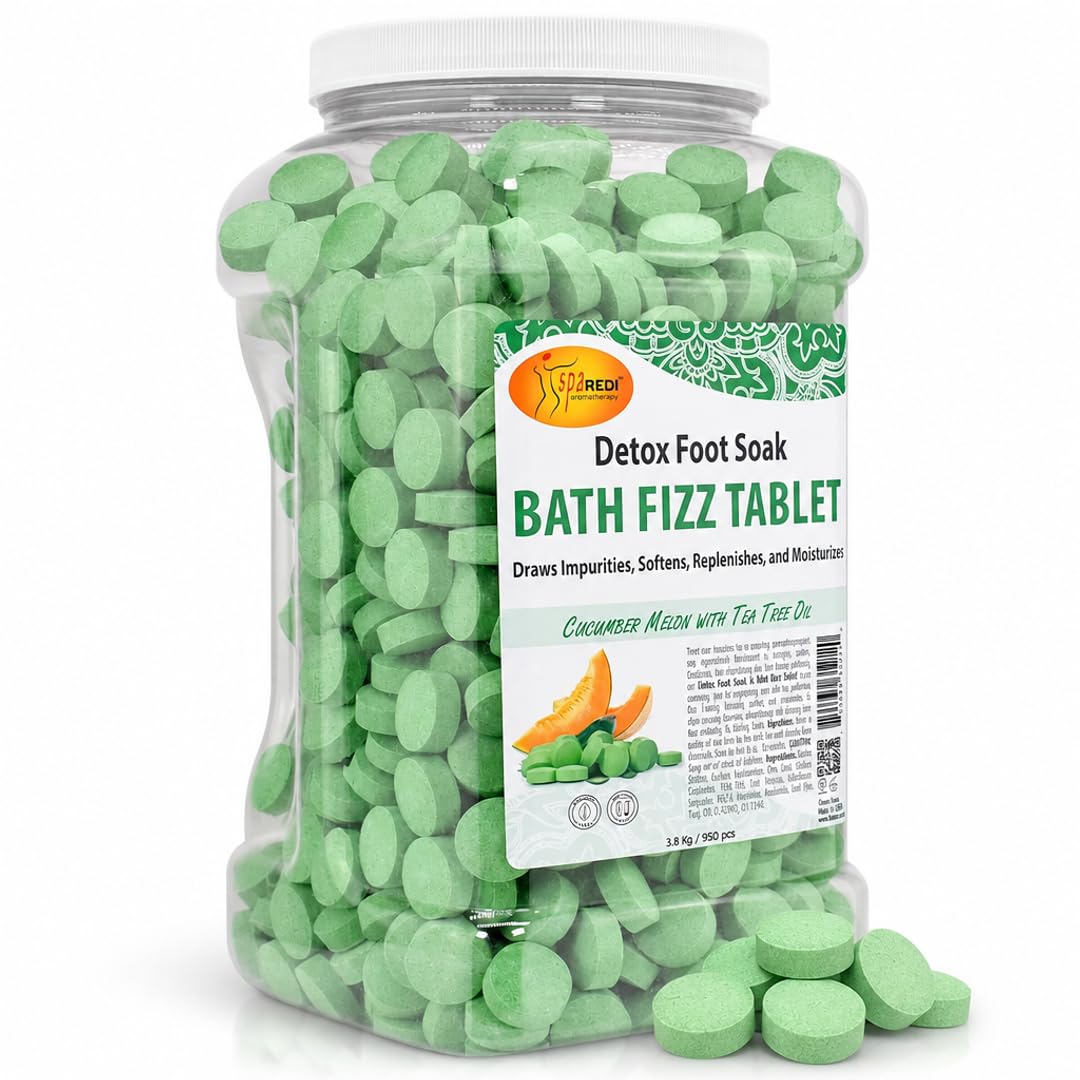 SPA REDI Bath Fizz Tablets - Relaxing Aromatherapy in Various Scents