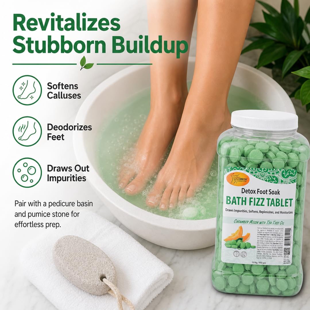SPA REDI Bath Fizz Tablets - Relaxing Aromatherapy in Various Scents