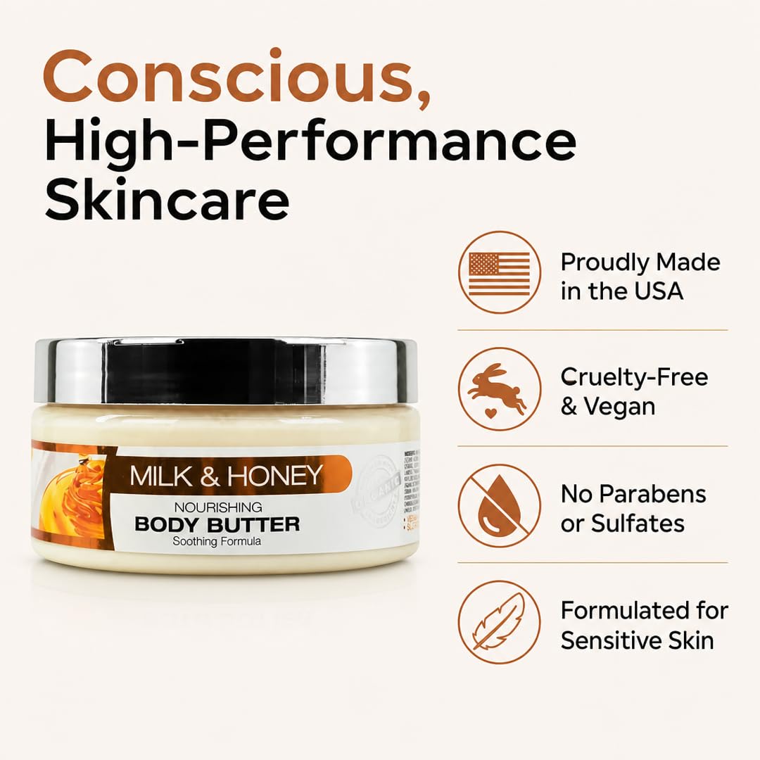 ORIGEM Milk &amp; Honey Body Butter