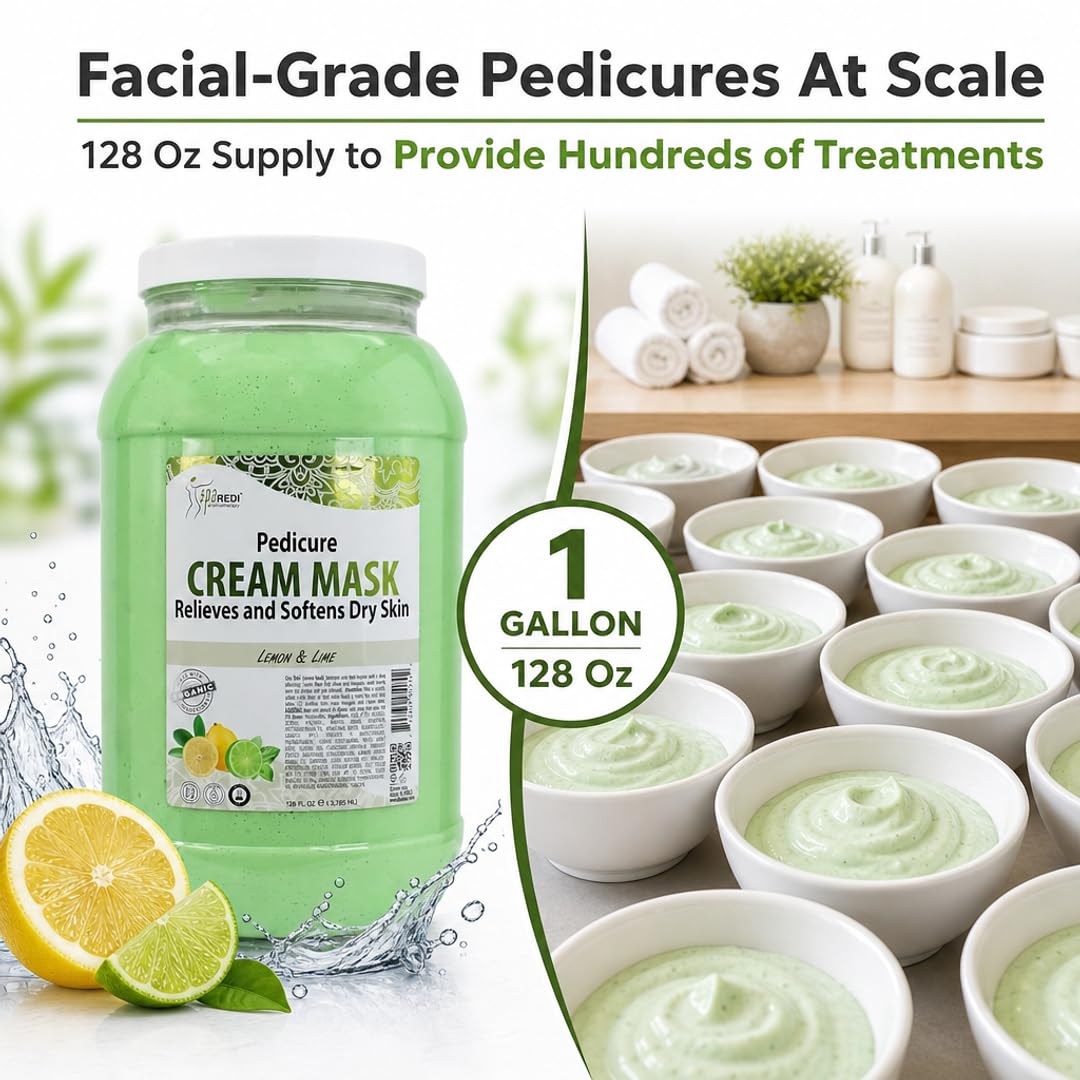 SPA REDI Body &amp; Foot Cream Mask - Hydrating &amp; Refreshing for Tired Skin