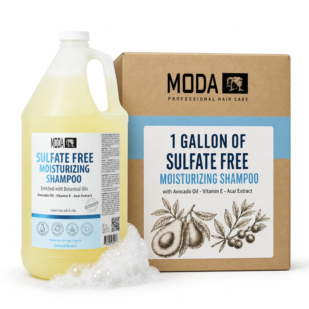 MODA Sulfate-Free Moisturizing Shampoo