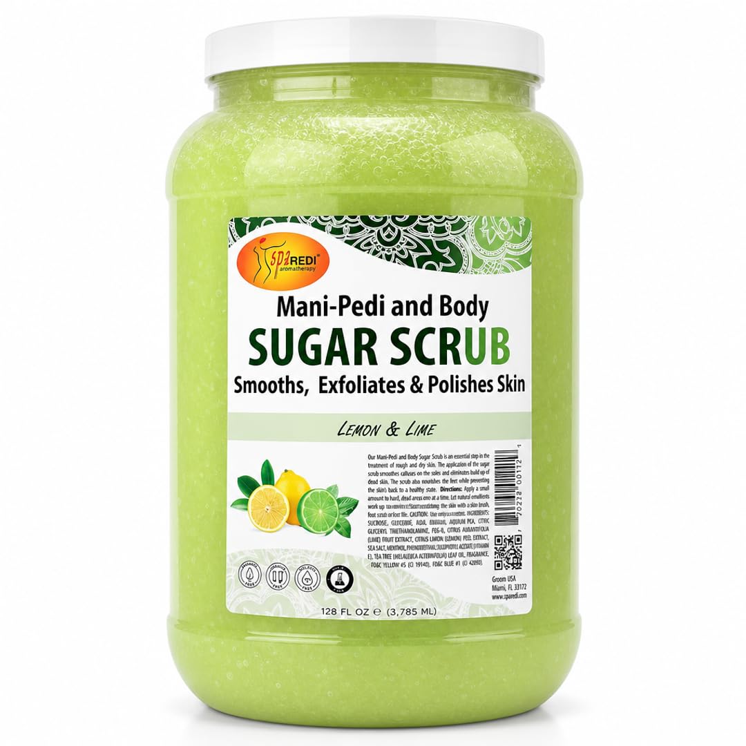 SPA REDI Sugar Body Scrub - Exfoliating &amp; Moisturizing for Smooth, Fresh Skin - Beauty Market Online
