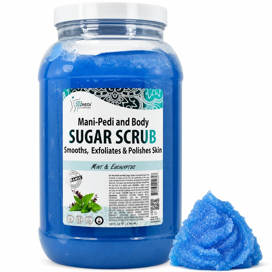 SPA REDI Sugar Body Scrub - Exfoliating &amp; Moisturizing for Smooth, Fresh Skin - Beauty Market Online