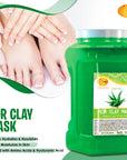 SPA REDI Clay Mask - Aloe Vera Detox - Deep Cleansing & Hydrating - 128 Oz