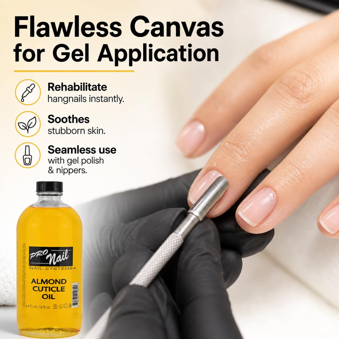 PRO NAIL Cuticle Revitalizing Oil - Strengthens &amp; Moisturizes Nails and Cuticles - Professional Use