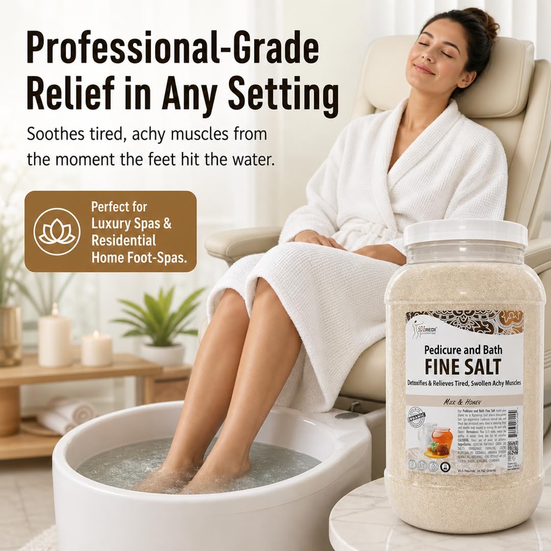 SPA REDI Detox Foot Soak - Hydrates &amp; Softens Feet with Dead Sea Salts