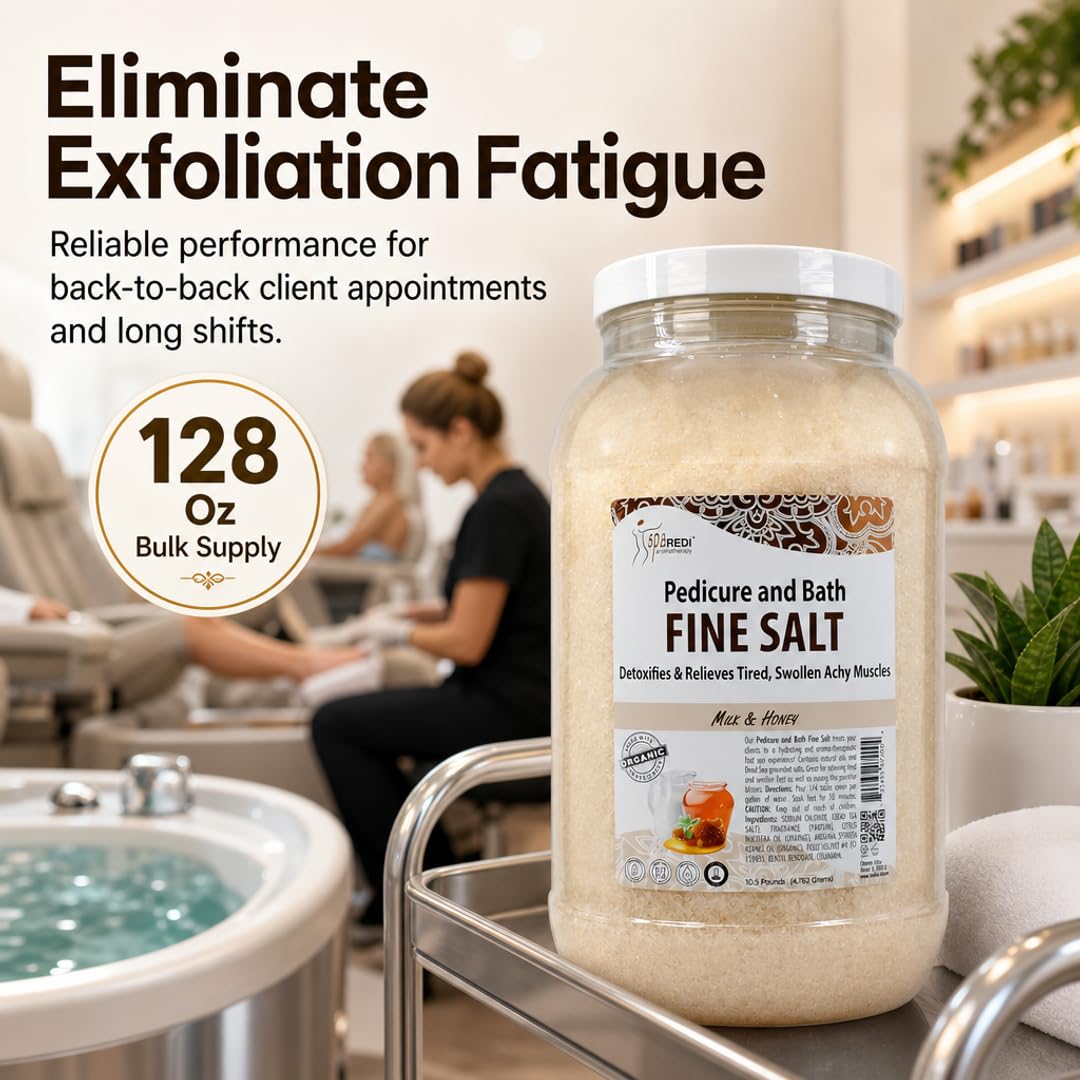 SPA REDI Detox Foot Soak - Hydrates &amp; Softens Feet with Dead Sea Salts