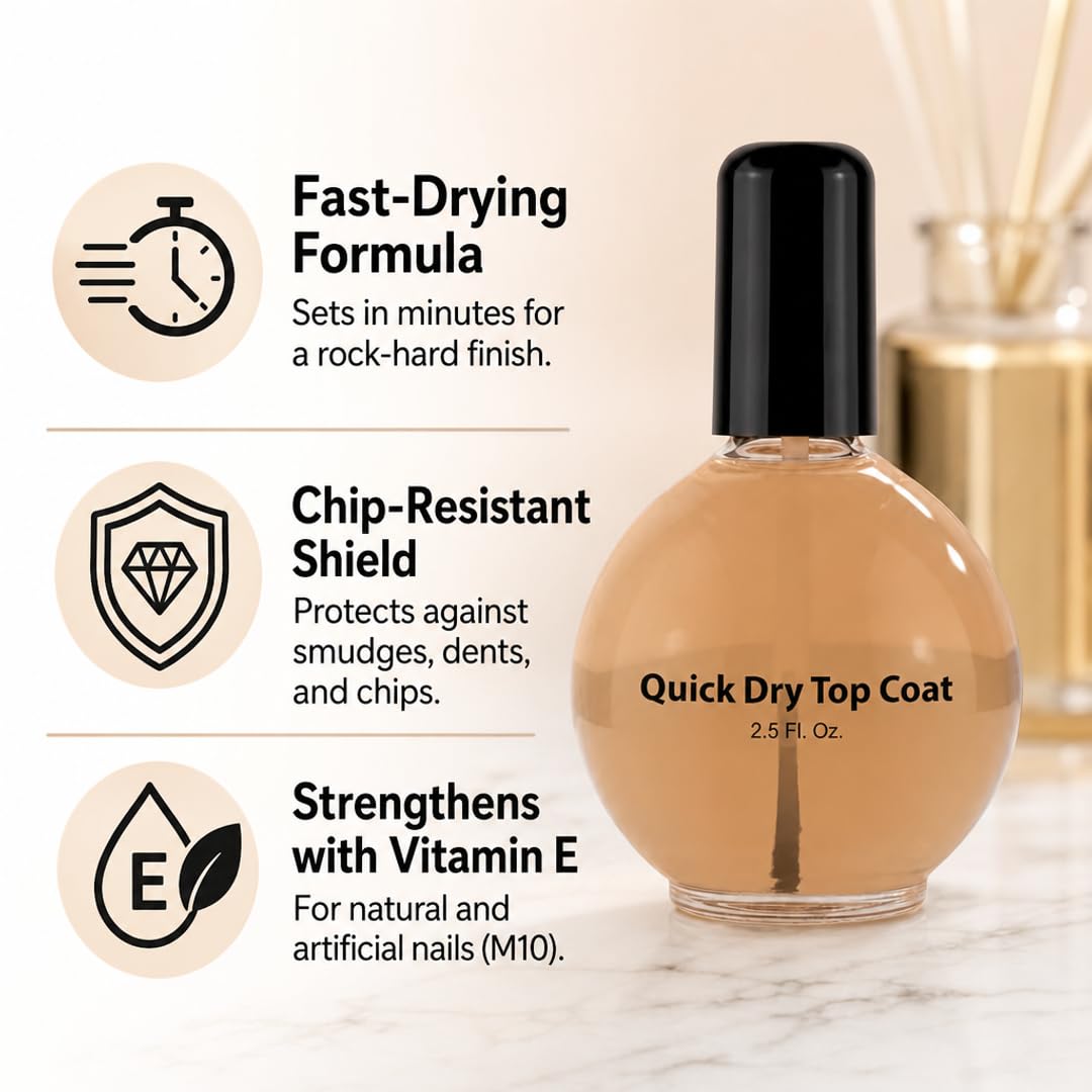 PRO NAIL Quick Dry Top Coat - Fast-Drying