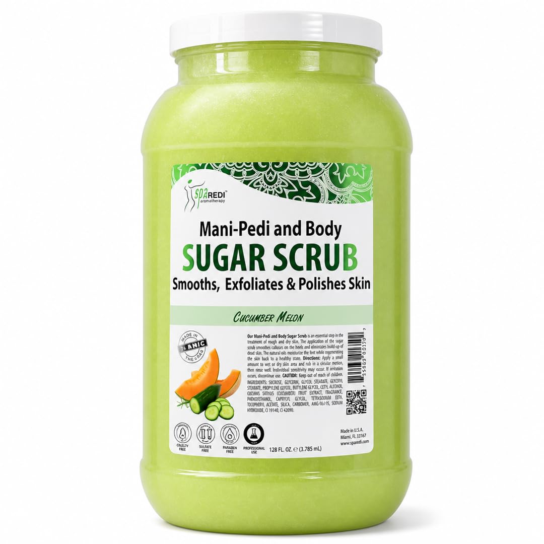 SPA REDI Sugar Body Scrub - Exfoliating &amp; Moisturizing for Smooth, Fresh Skin - Beauty Market Online