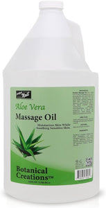 PRO NAIL - Aloe Vera Massage Oil, 128 Oz - Relax Muscles & Repair Skin