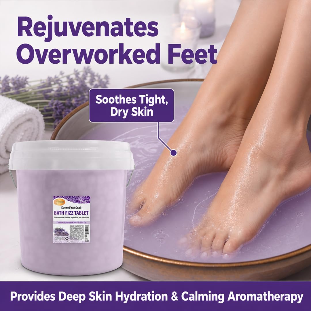 SPA REDI Bath Fizz Tablets - Relaxing Aromatherapy in Various Scents