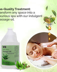 PRO NAIL - Aloe Vera Massage Oil, 128 Oz - Relax Muscles & Repair Skin