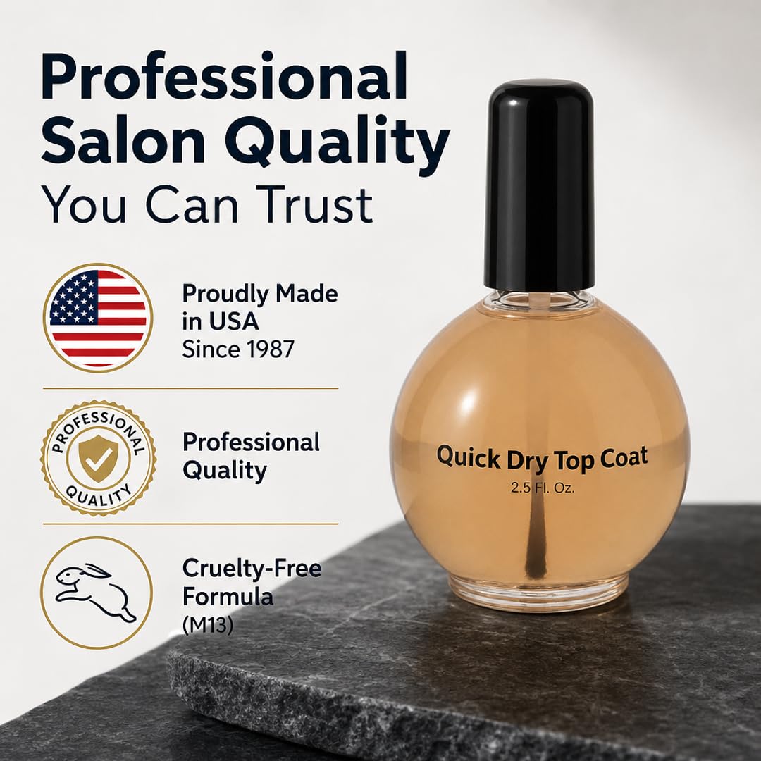 PRO NAIL Quick Dry Top Coat - Fast-Drying
