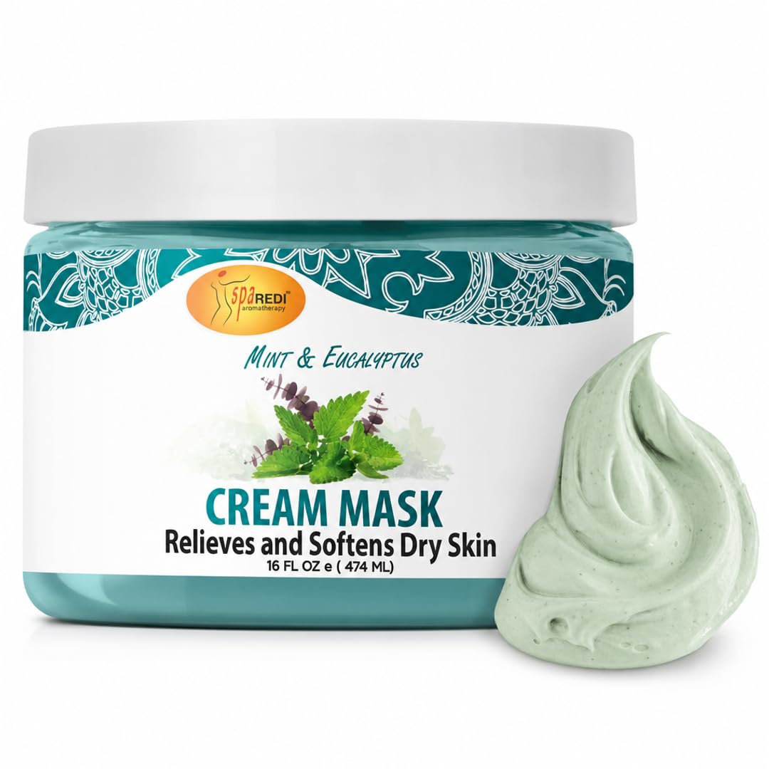 SPA REDI Body & Foot Cream Mask - Hydrating & Refreshing for Tired Skin