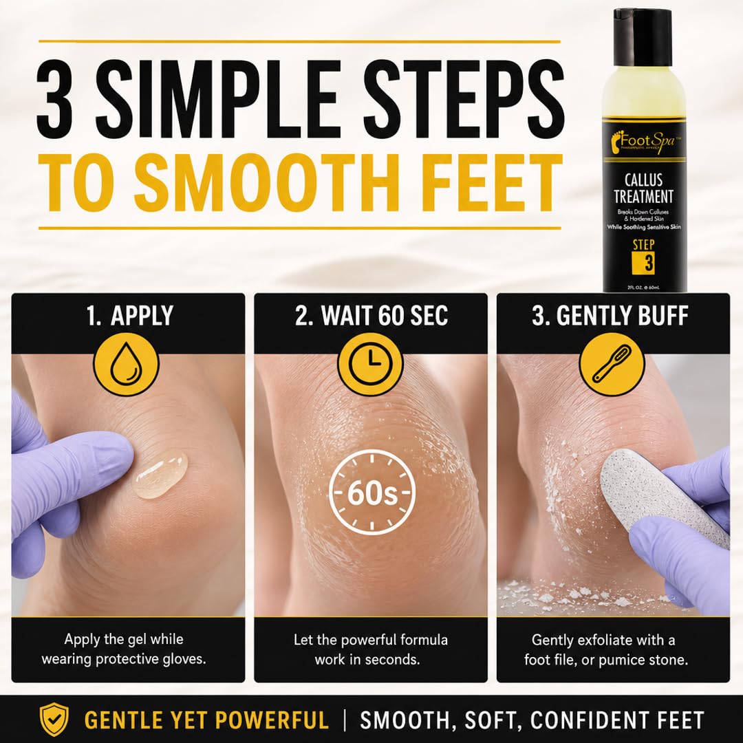 Foot SPA - Callus Remover Gel - Professional Pedicure Care