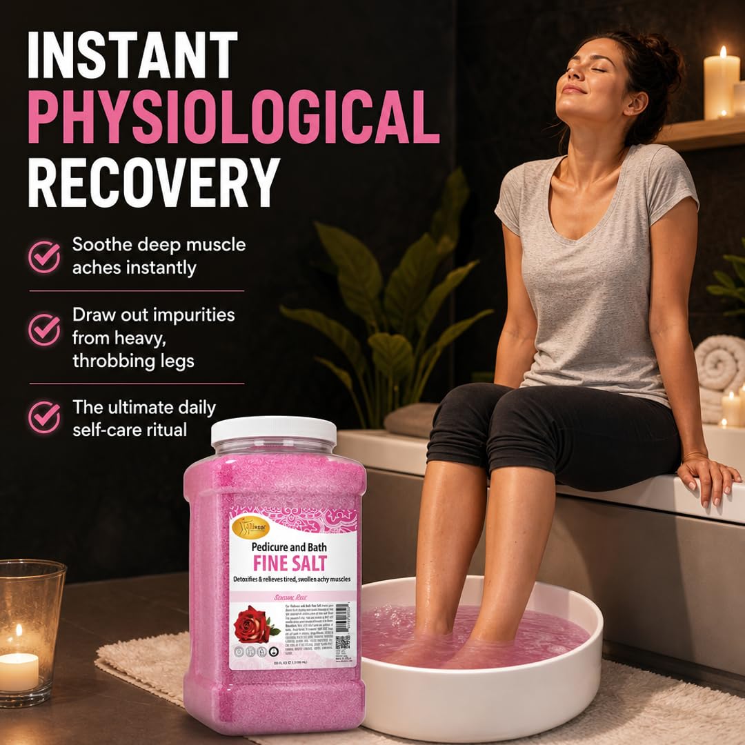 SPA REDI Detox Foot Soak - Hydrates &amp; Softens Feet with Dead Sea Salts
