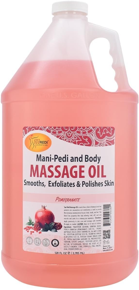 SPA REDI Massage Oil - Soothing Relief for Sore Muscles & Hydrated Skin - Beauty Market Online