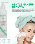 SKIN SPA Makeup Remover Lotion Cleanser for All Skin Types - Fragrance-Free, 8 Oz