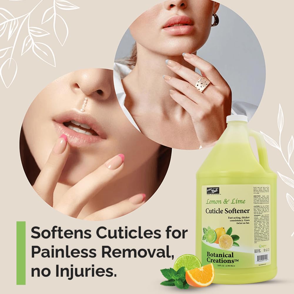 PRO NAIL Cuticle Remover Liquid - Fast Acting Softener for Professional Manicure &amp; Pedicure