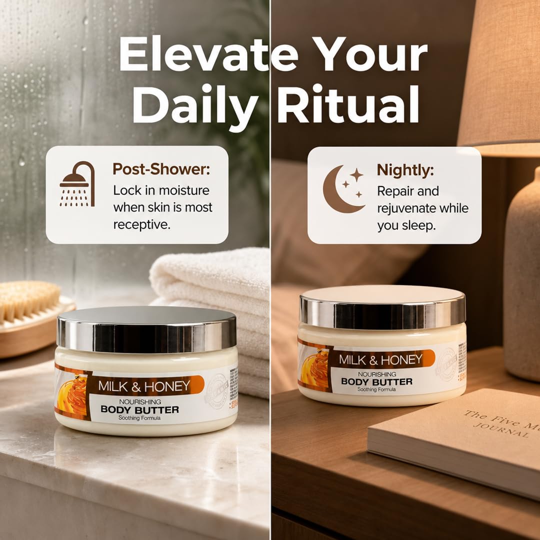 ORIGEM Milk &amp; Honey Body Butter