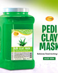 SPA REDI Clay Mask - Aloe Vera Detox - Deep Cleansing & Hydrating - 128 Oz