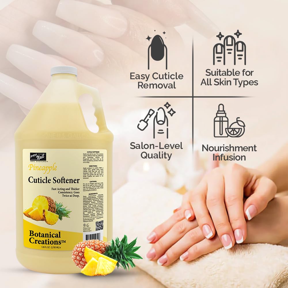 PRO NAIL Cuticle Remover Liquid - Fast Acting Softener for Professional Manicure &amp; Pedicure - Beauty Market Online