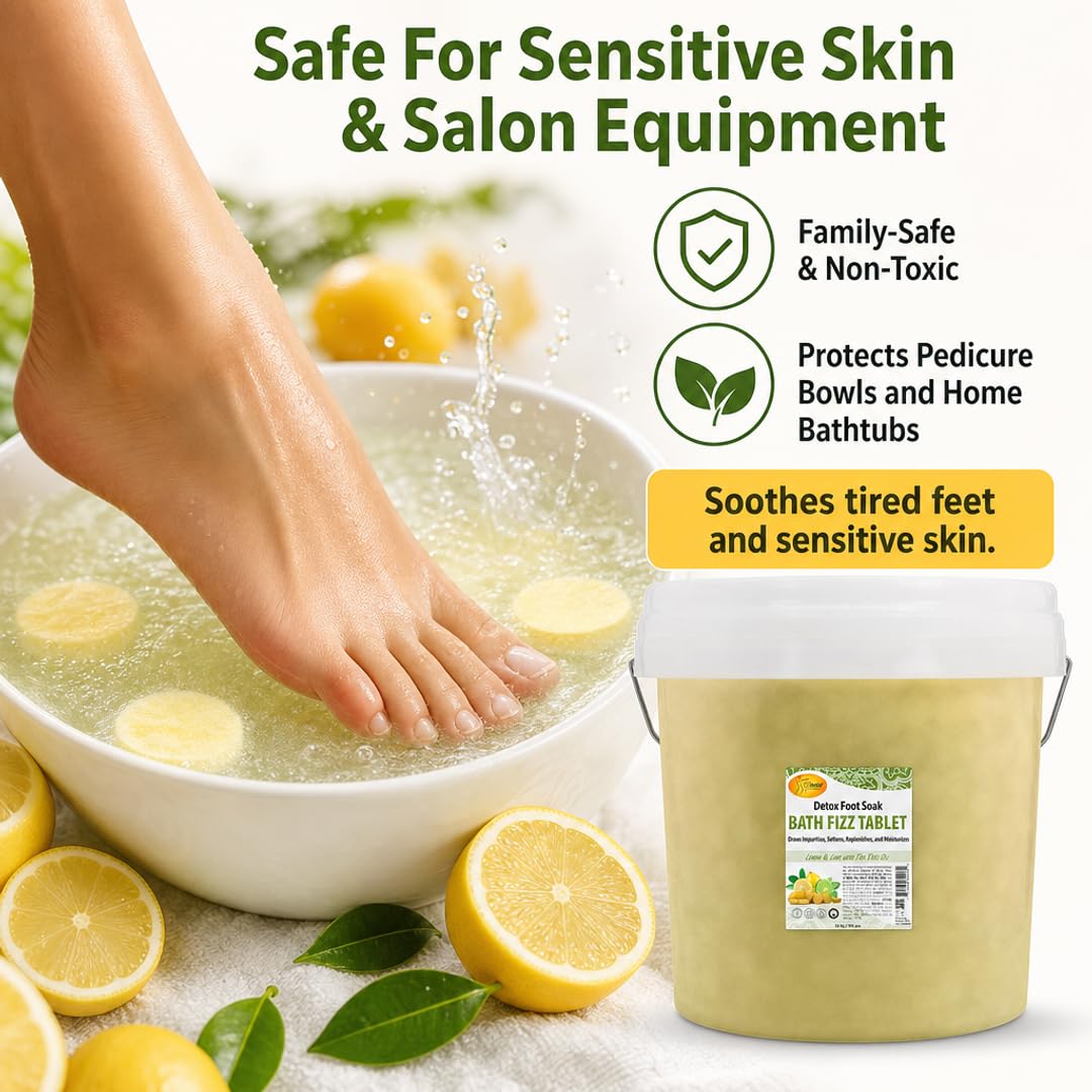 SPA REDI Bath Fizz Tablets - Relaxing Aromatherapy in Various Scents