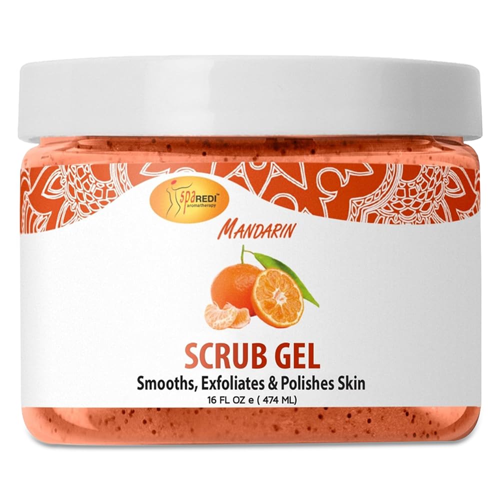 SPA REDI Exfoliating Scrub Pumice Gel - Hydrating Body Exfoliator with Hyaluronic Acid - Refresh &amp; Revitalize - Beauty Market Online