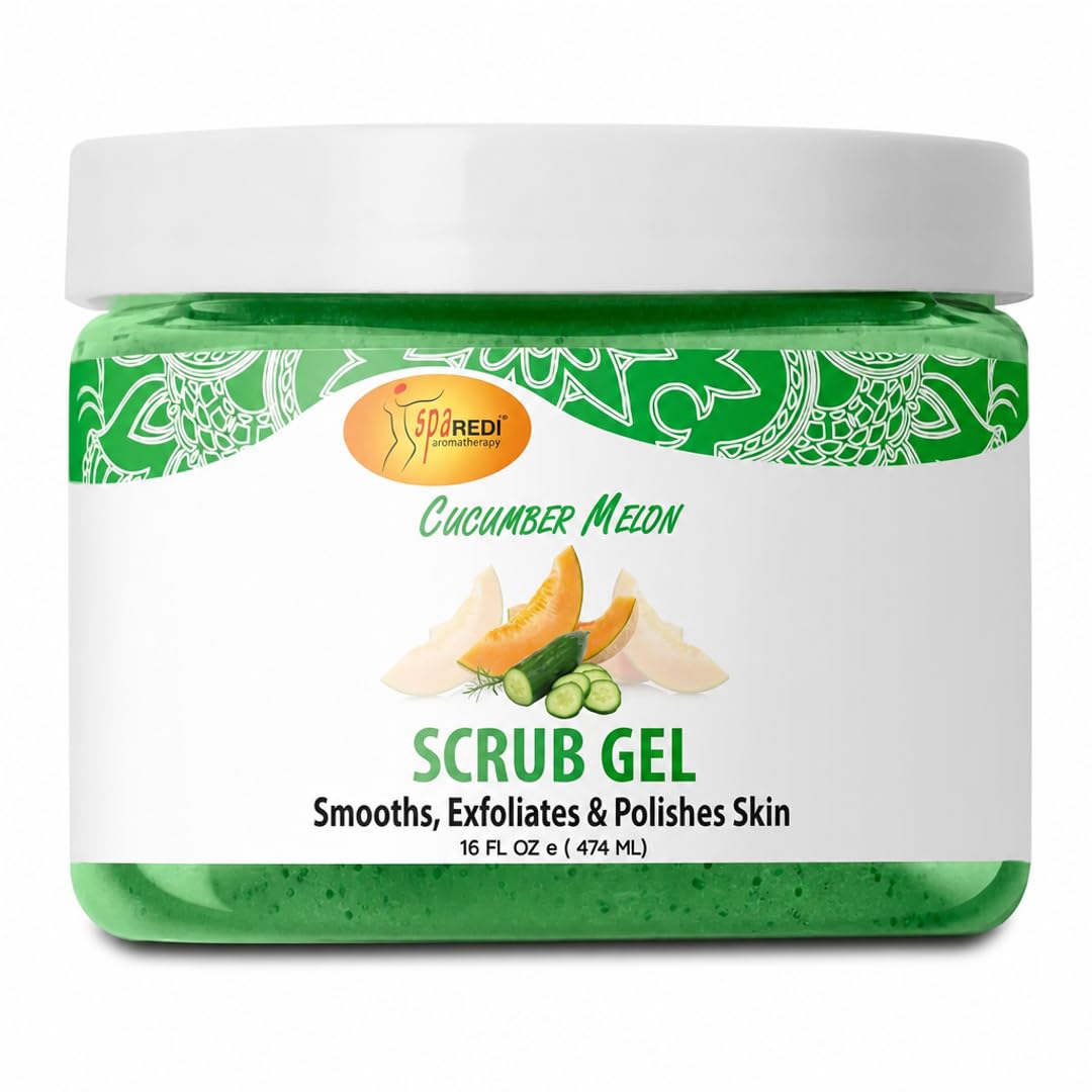 SPA REDI Exfoliating Scrub Pumice Gel - Hydrating Body Exfoliator with Hyaluronic Acid - Refresh &amp; Revitalize - Beauty Market Online