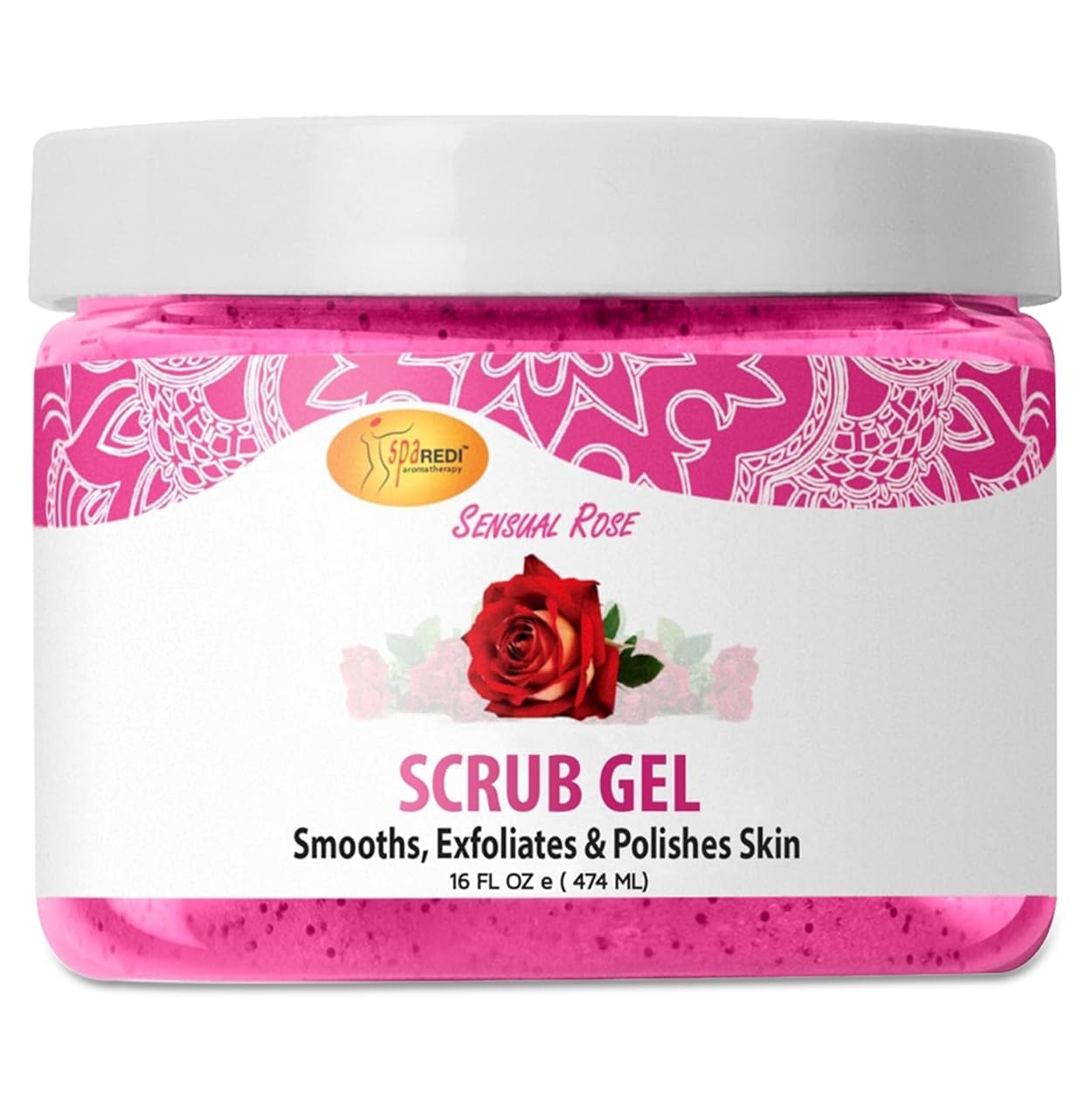 SPA REDI Exfoliating Scrub Pumice Gel - Hydrating Body Exfoliator with Hyaluronic Acid - Refresh &amp; Revitalize - Beauty Market Online