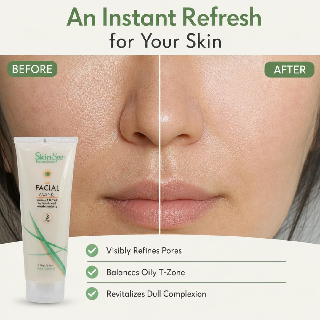 SKIN SPA Clay Face Mask - Instant Detox Mud Mask