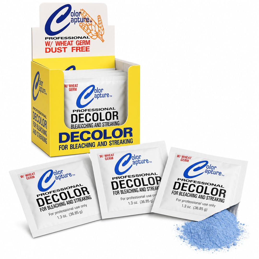 Blue hair bleach powder for bleaching and streaking - Beauty Market Online COLOR CAPTURE