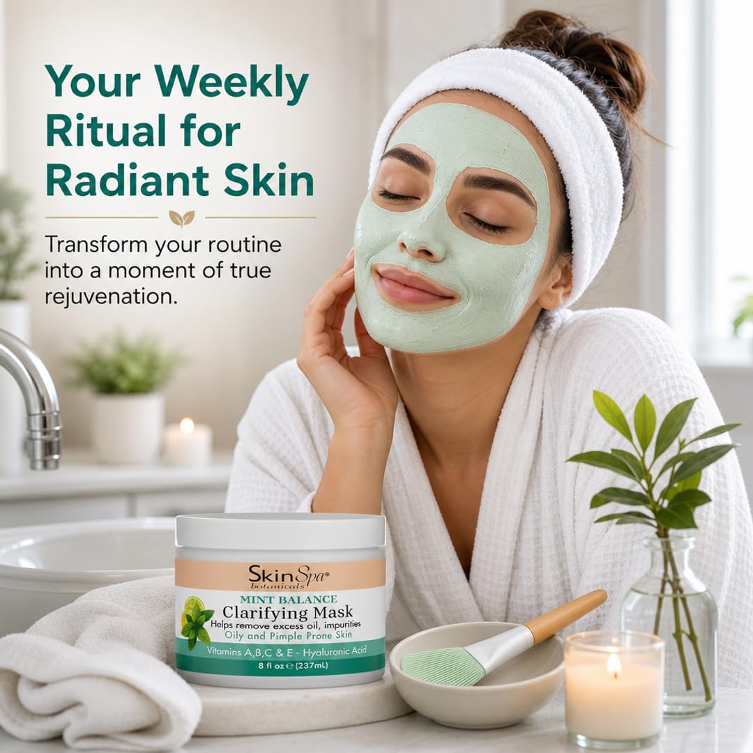 SKIN SPA Acne Control Mint Julep Face Mask