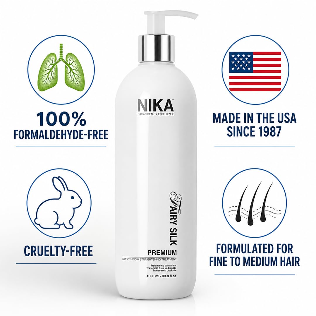 NIKA Keratin Smoothing Treatment 33.8 oz formaldehyde-free