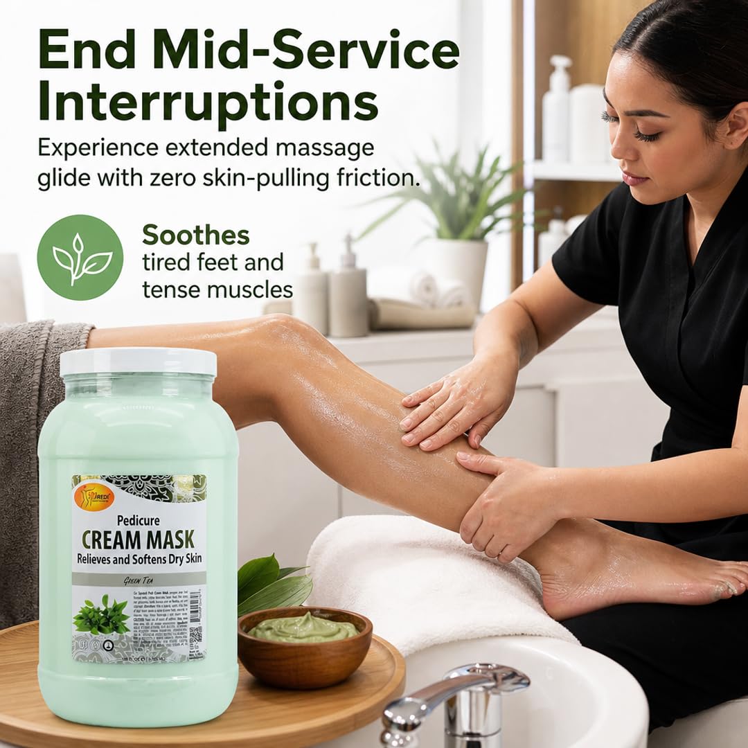 SPA REDI Body &amp; Foot Cream Mask - Hydrating &amp; Refreshing for Tired Skin