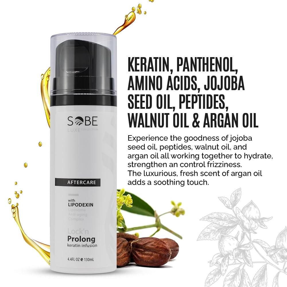 SOBE LUXE Lock'n Prolong Keratin Infusion treatment