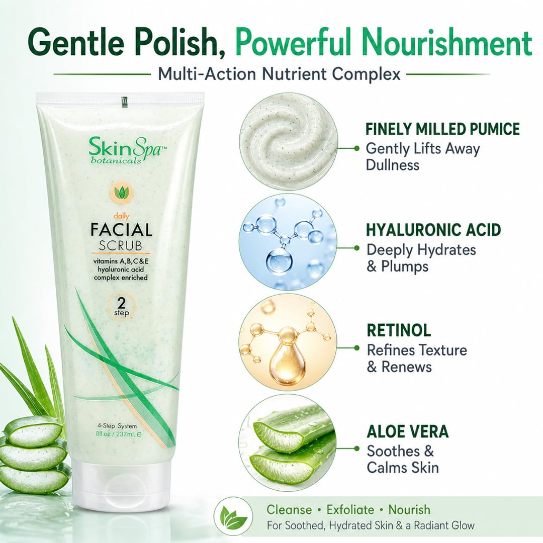 SKIN SPA Exfoliating Face Wash Scrub