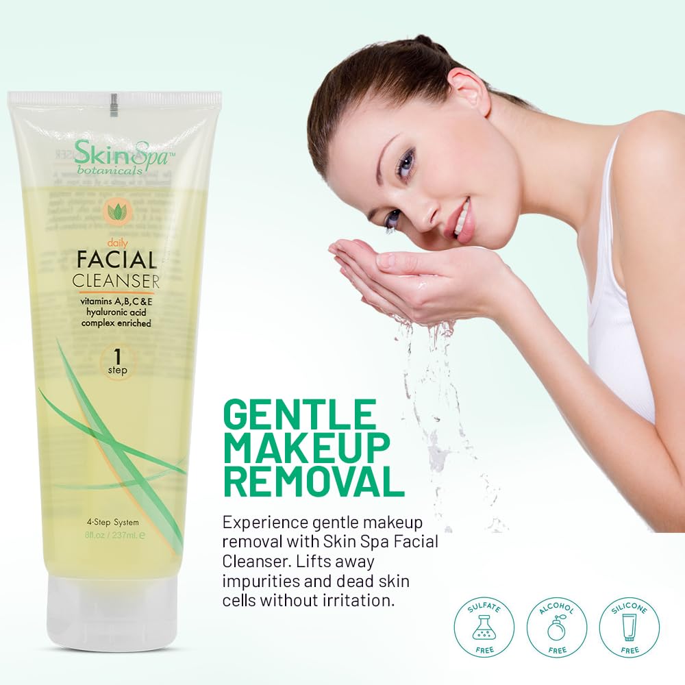 SKIN SPA Facial Cleanser — Deep Pore Cleansing Face Wash for All Skin Types