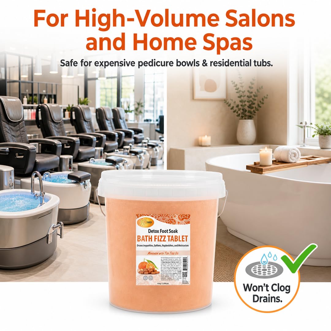 SPA REDI Bath Fizz Tablets - Relaxing Aromatherapy in Various Scents