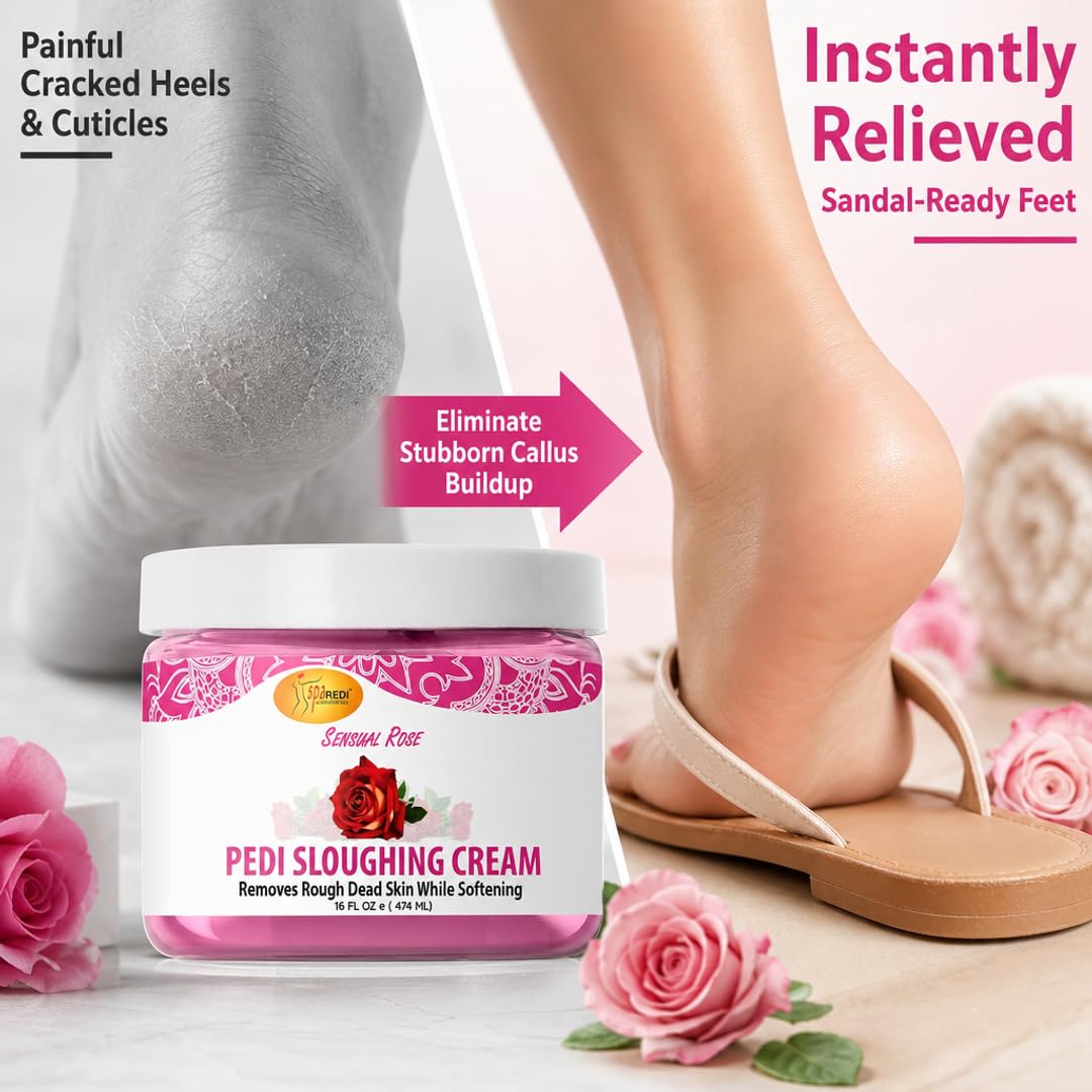 SPA REDI Sensual Rose Foot Cream for rough and cracked feet