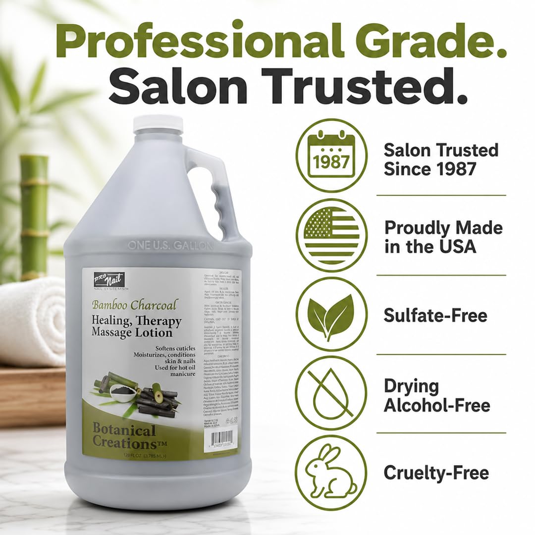 PRO NAIL Healing Therapy Massage Lotion - Nourishes &amp; Moisturizes Skin, Perfect for Pedicure, Manicure &amp; Body Care