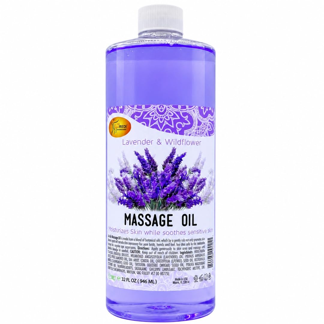 SPA REDI Massage Oil - Soothing Relief for Sore Muscles &amp; Hydrated Skin - Beauty Market Online