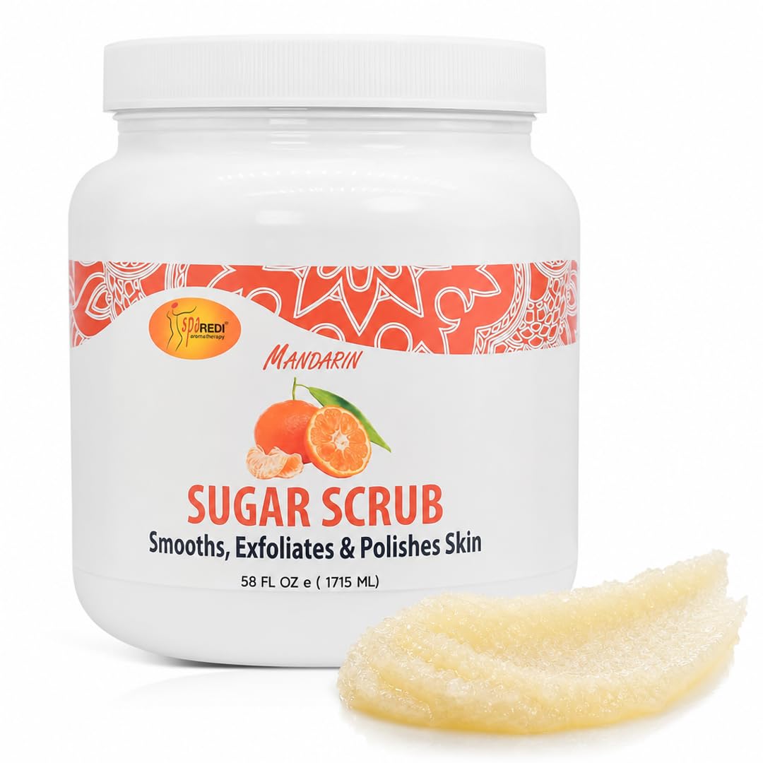 SPA REDI Sugar Body Scrub - Exfoliating &amp; Moisturizing for Smooth, Fresh Skin - Beauty Market Online