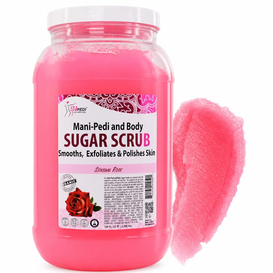 SPA REDI Sugar Body Scrub - Exfoliating &amp; Moisturizing for Smooth, Fresh Skin - Beauty Market Online