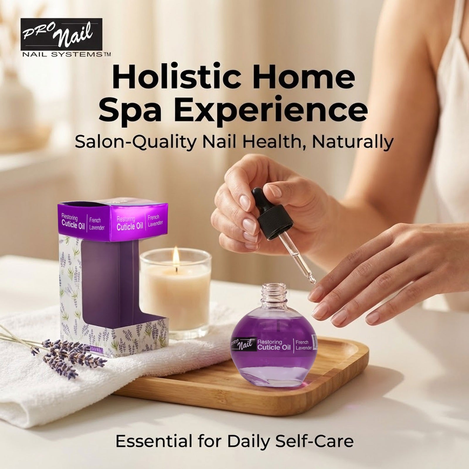 PRO NAIL Cuticle Revitalizing Oil - Strengthens &amp; Moisturizes Nails and Cuticles - Professional Use